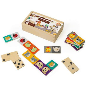 Atelier Du Bois Dominos - Reversibles Les Animaux