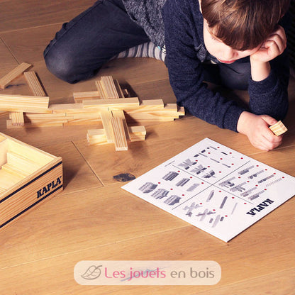 Wooden Blocks Box of 100