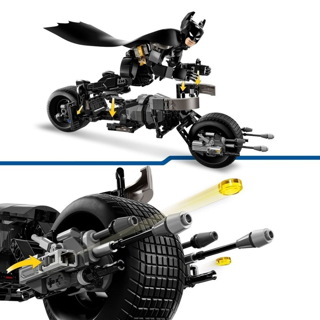 Lego DC Batman Figure & the Bat-Pod Bike