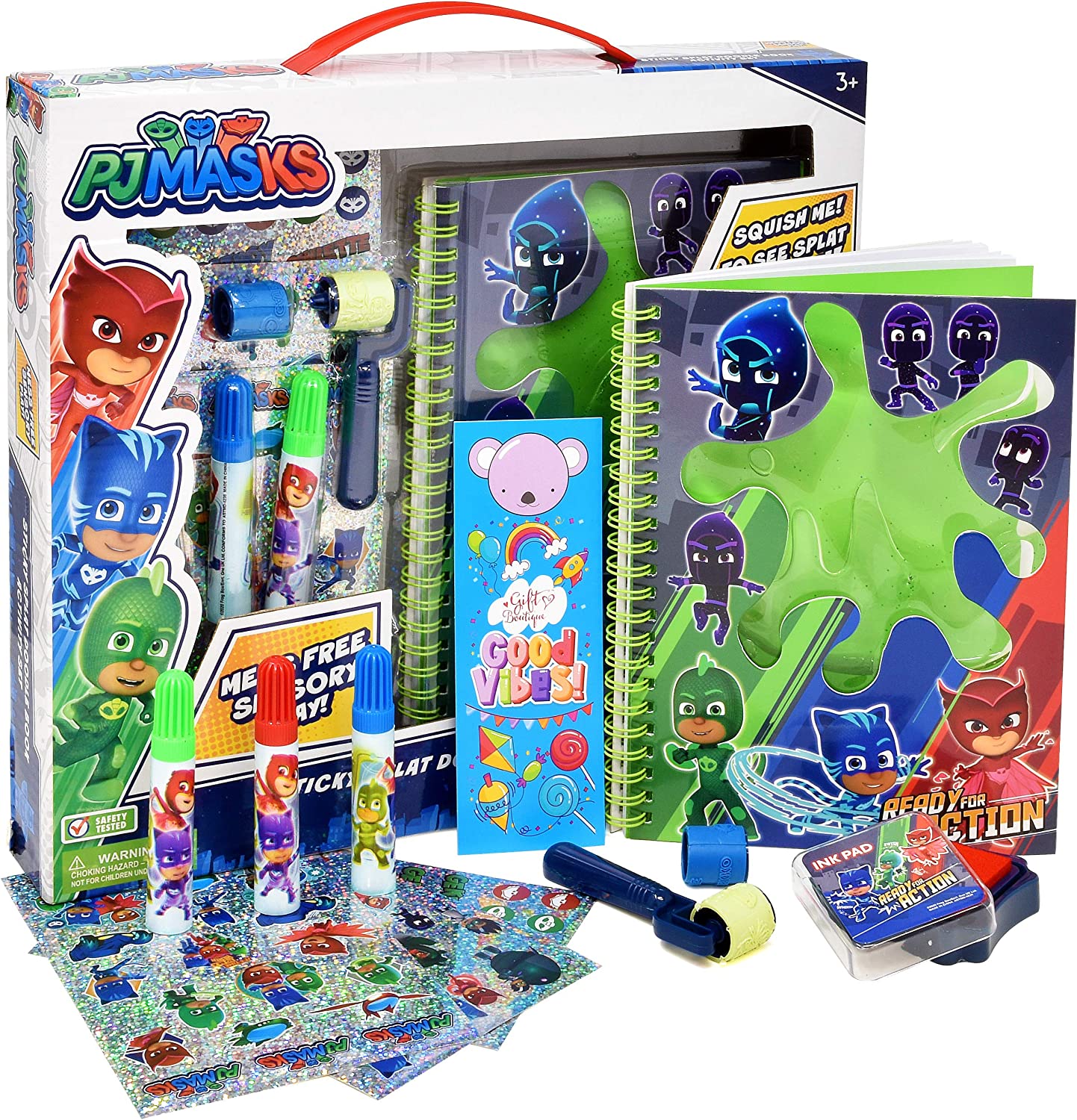 PJ Masks Slime Journal with Accessories Set in Box