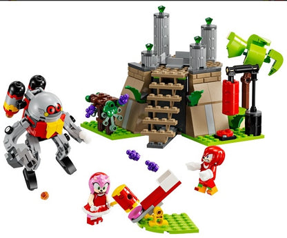 Lego Sonic Knuckles & The Master Emerald Shrine