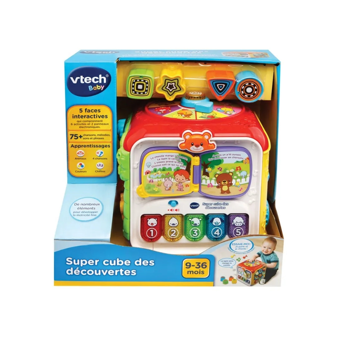Vtech Baby Super Cube of Discoveries (French)