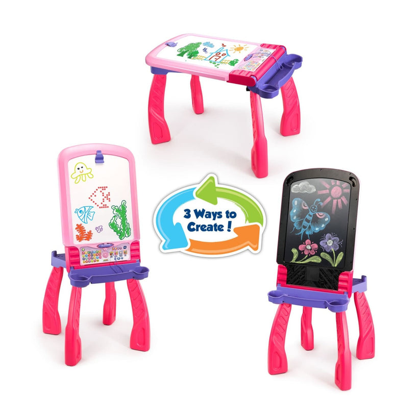 Vtech DigiArt Creative Easel Pink – JouéClub