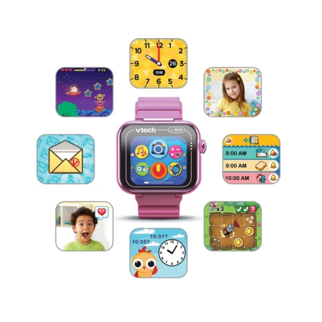 VTech KidiZoom Smartwatch Max Pink