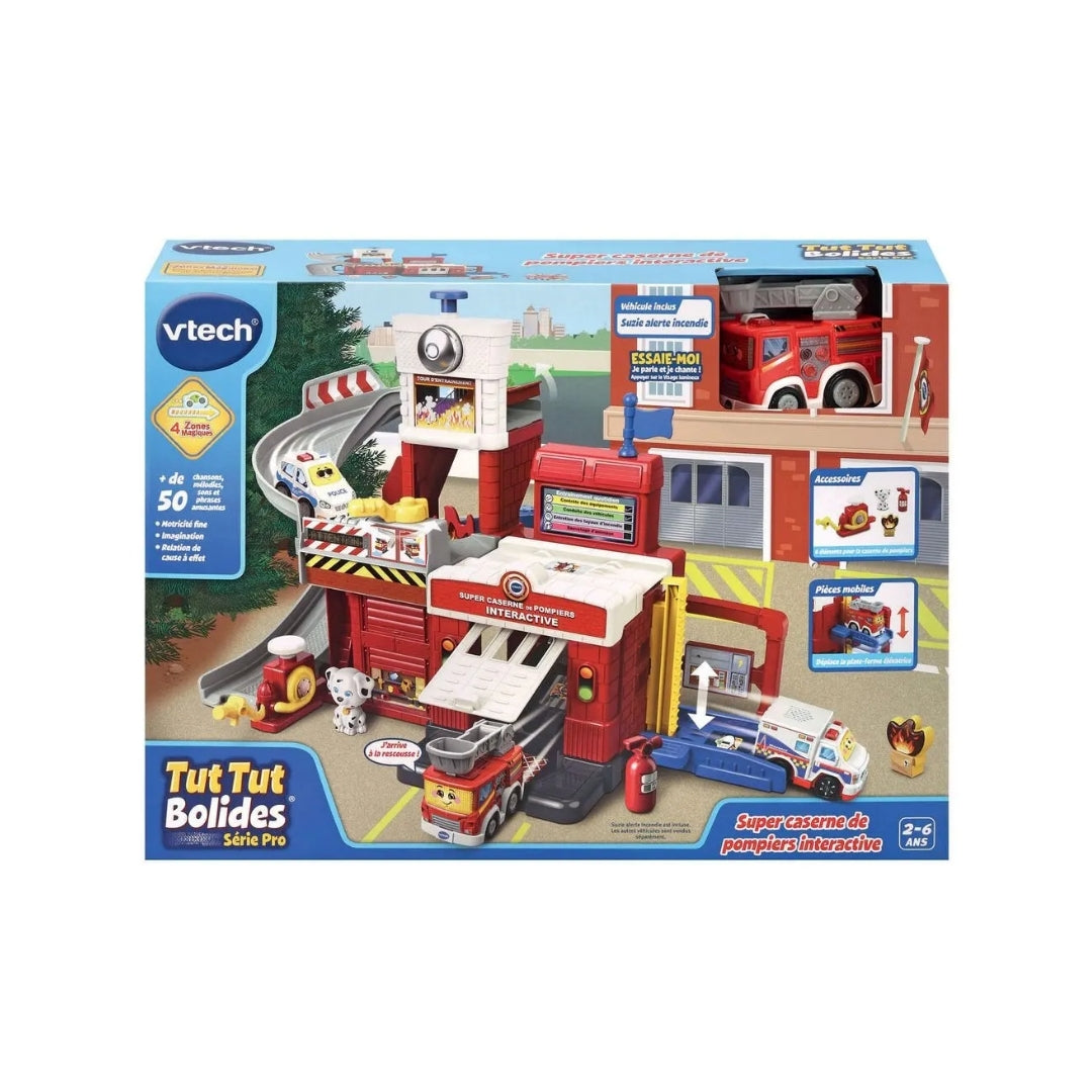 Vtech Tut Tut Bolides Interactive Super Fire Station ( French )