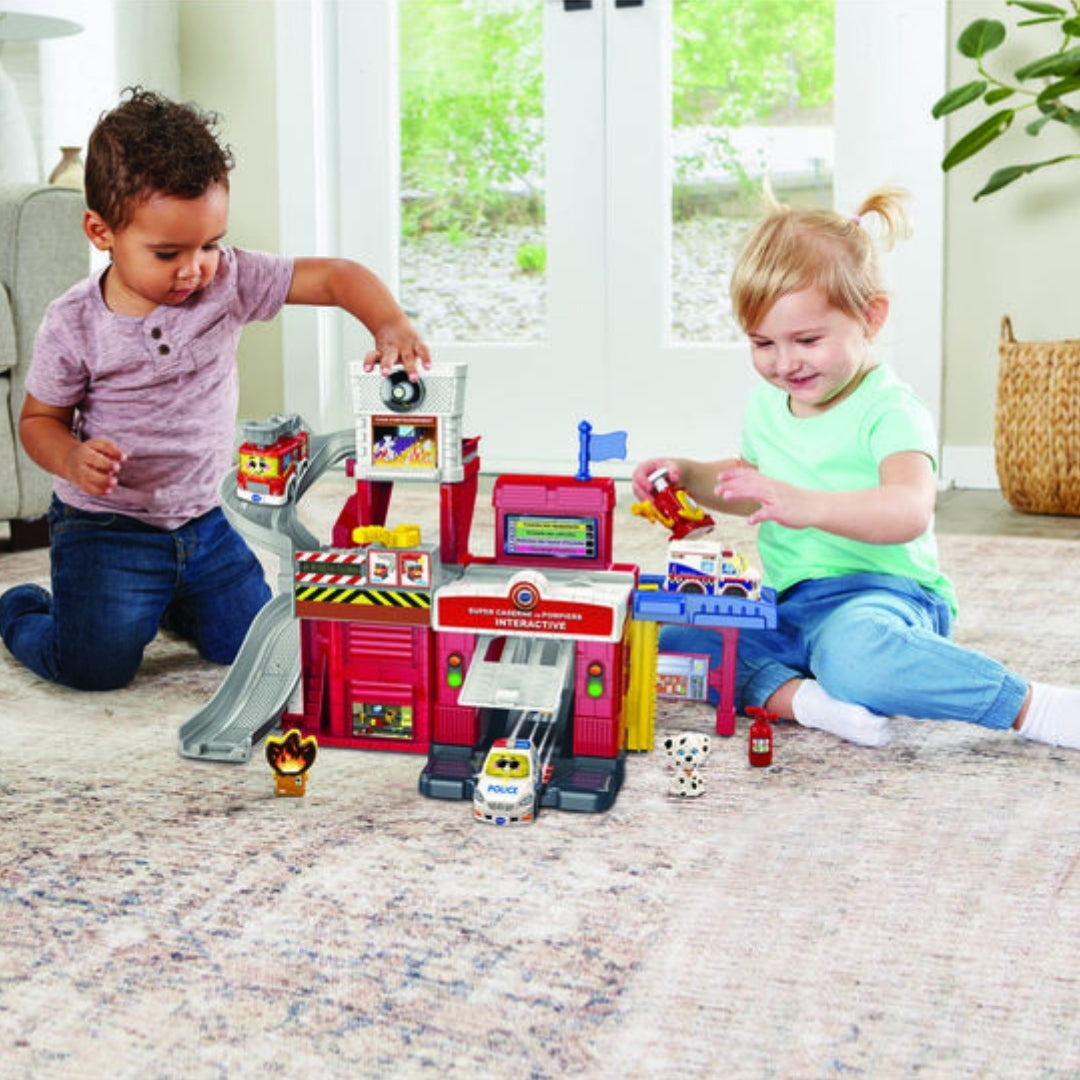 Vtech Tut Tut Bolides Interactive Super Fire Station ( French )
