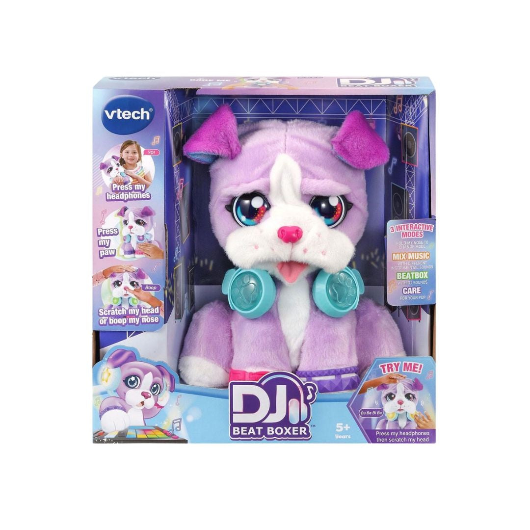 Vtech DJ Beat Boxer Interactive Plushie