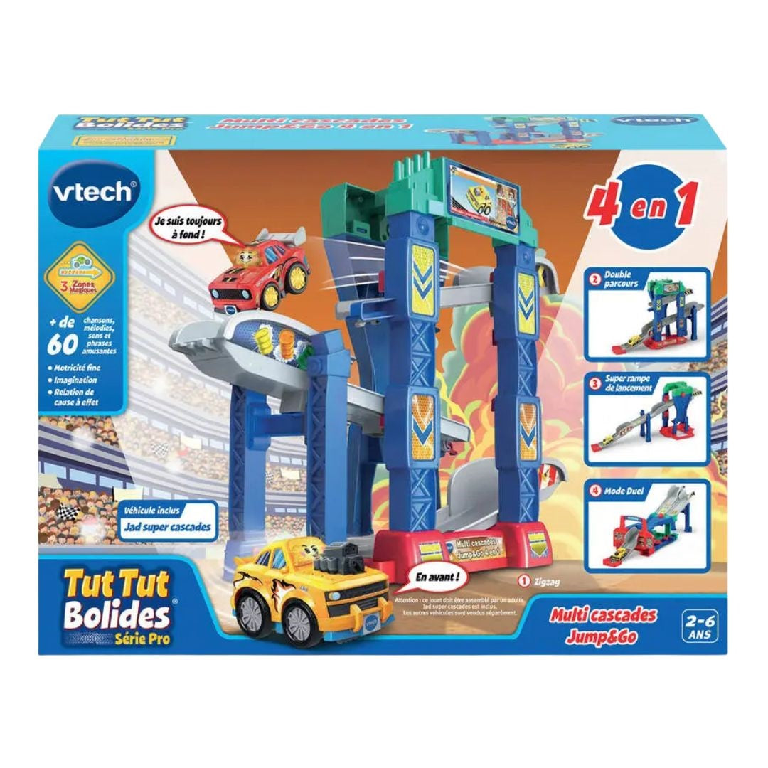 Vtech Tut Tut Bolides Multi Cascades Jump et Go