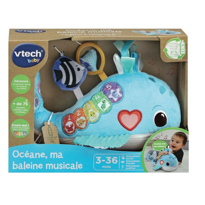 Vtech Baby Océane Ma Baleine Musical Plush