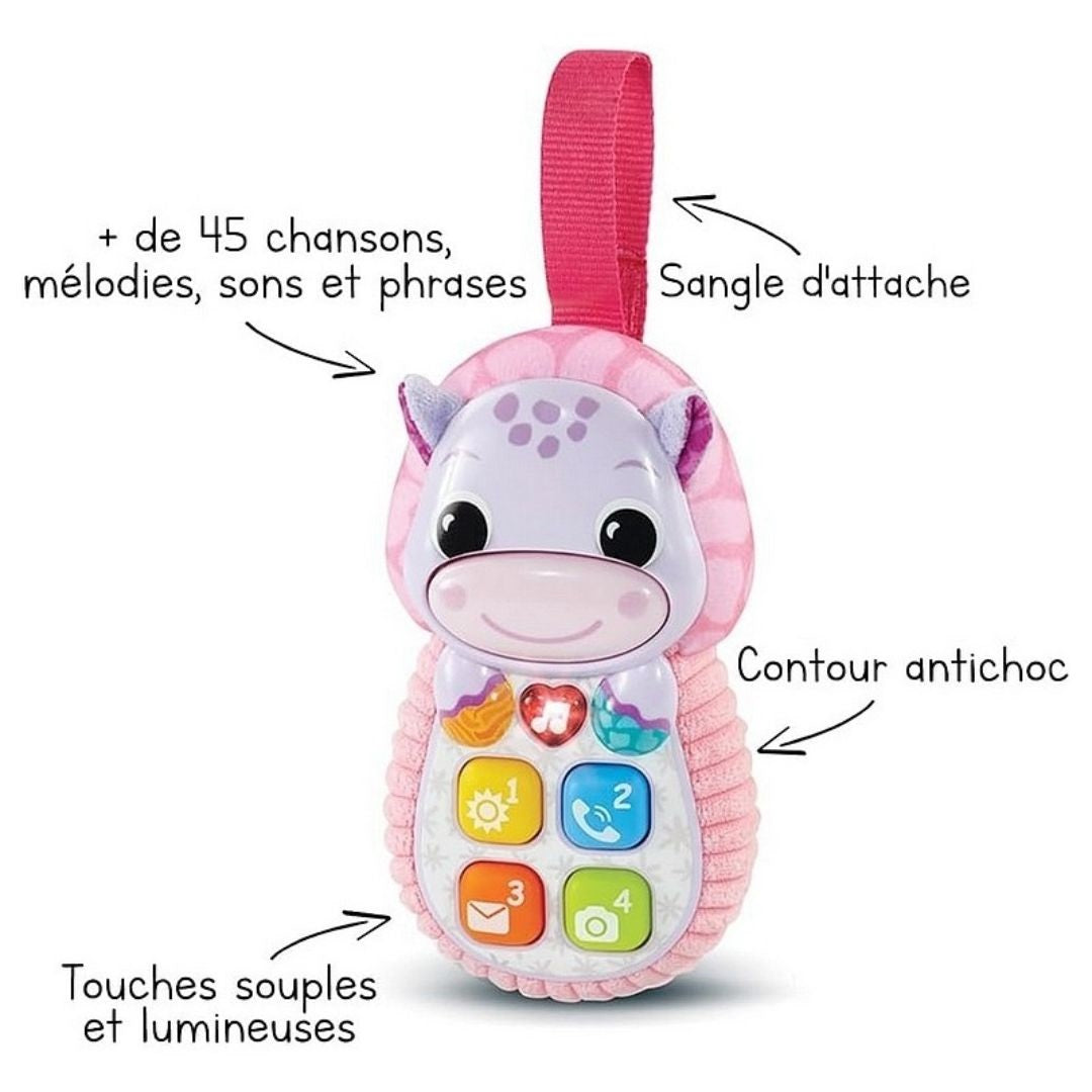 Vtech Allô Bébé Toudoux Pink Phone