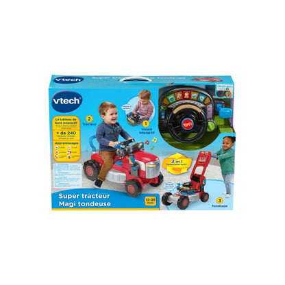 Vtech Super Tractor 3 In 1 Magi Lawn Mower (French)