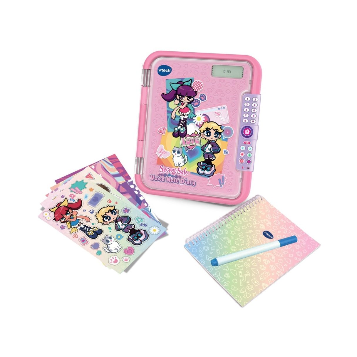 Vtech Kidisecrets Safe Voice Note Diary (English)