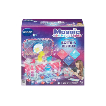 VTech Mosaic Magic Lights Jewelry Box - French
