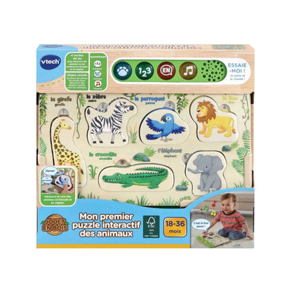 Vtech My First Interactive Animal Puzzle