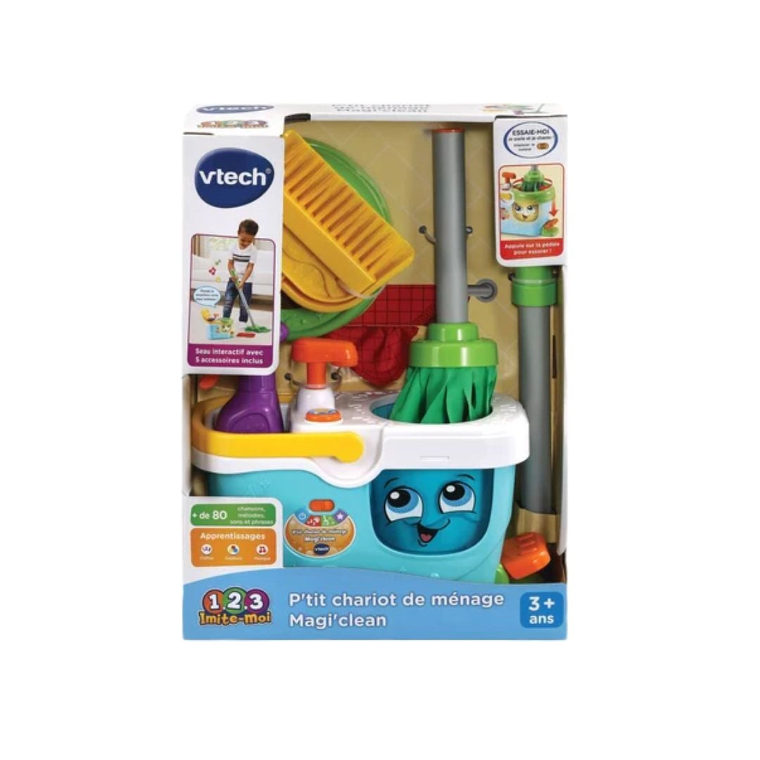 Vtech P'tit Chariot De Menage Magi'clean
