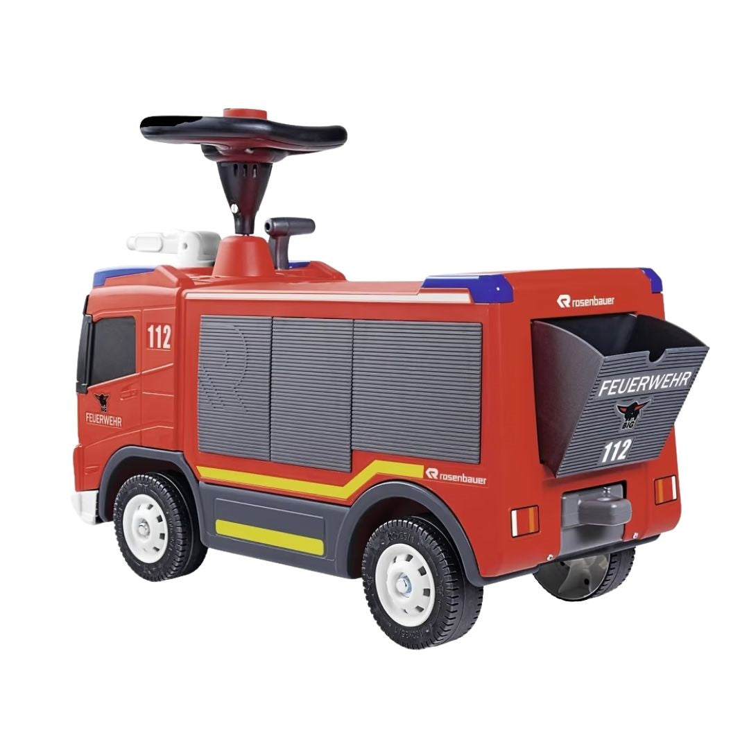 BIG Fire Truck Water Lance Baby Ride-On