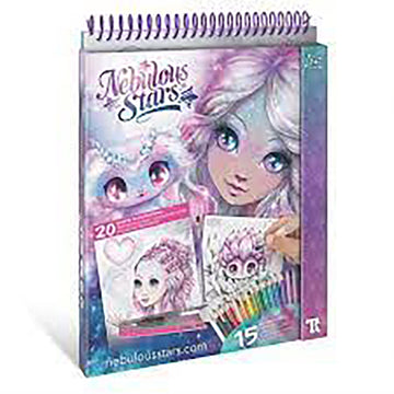 Nebulous Stars Watercoloring Book Set