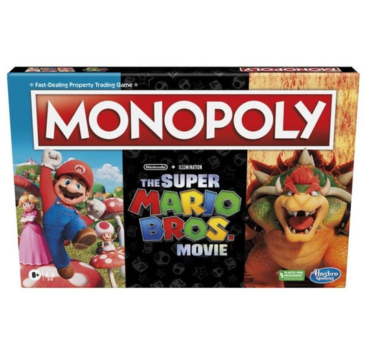 Board Game Monopoly Super Mario Movie