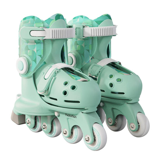 Yvolution Twista RollerSkates Green