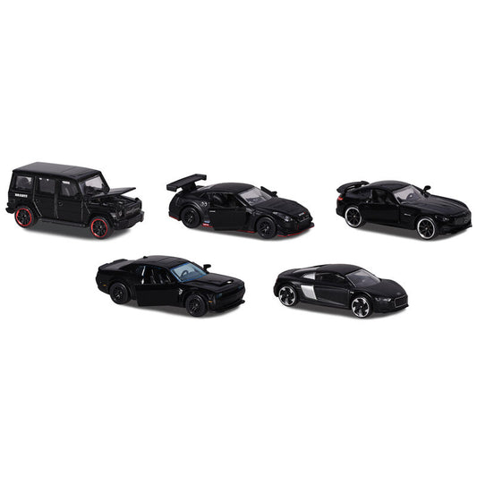 Majorette Black Edition 5 Pack - 7,5cm