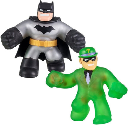 Heroes of Goo Jit Zu DC Versus Pack - Metallic Batman vs The Riddler