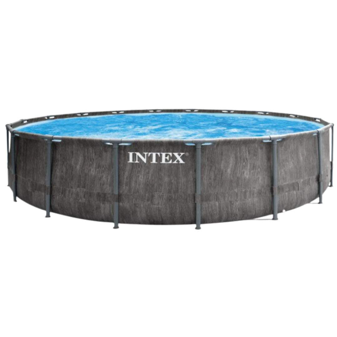 Intex Prism Frame Greywood Swimming Pool