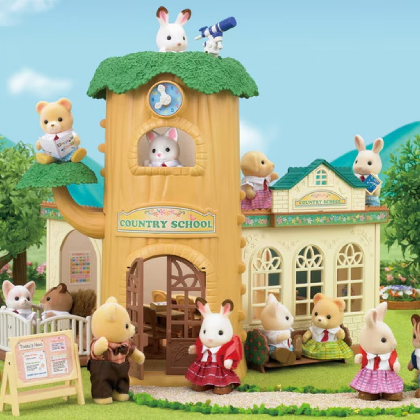 Sylvanian Families Country Tree School