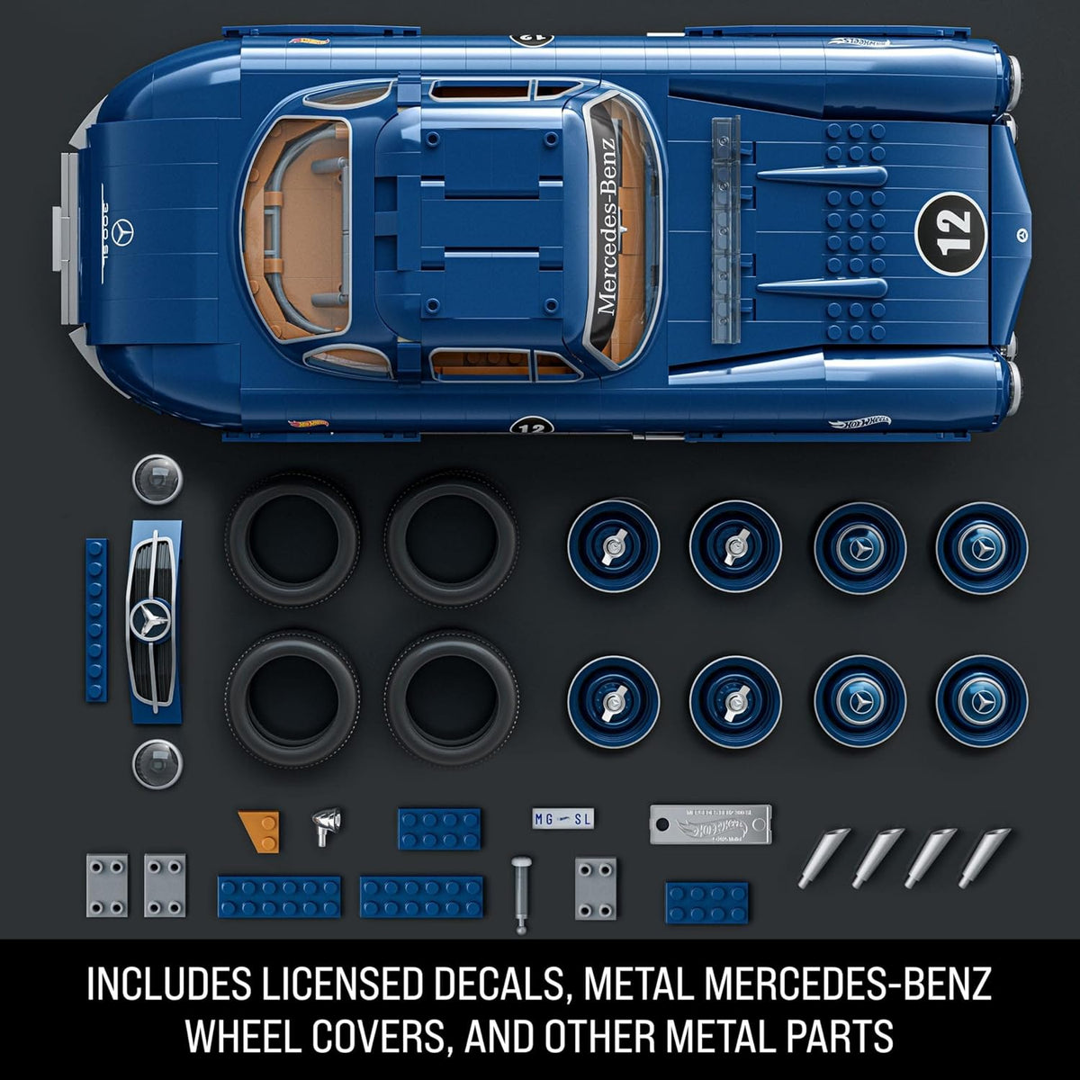 Mattel Brick HW Mercedes-Benz 300 SL