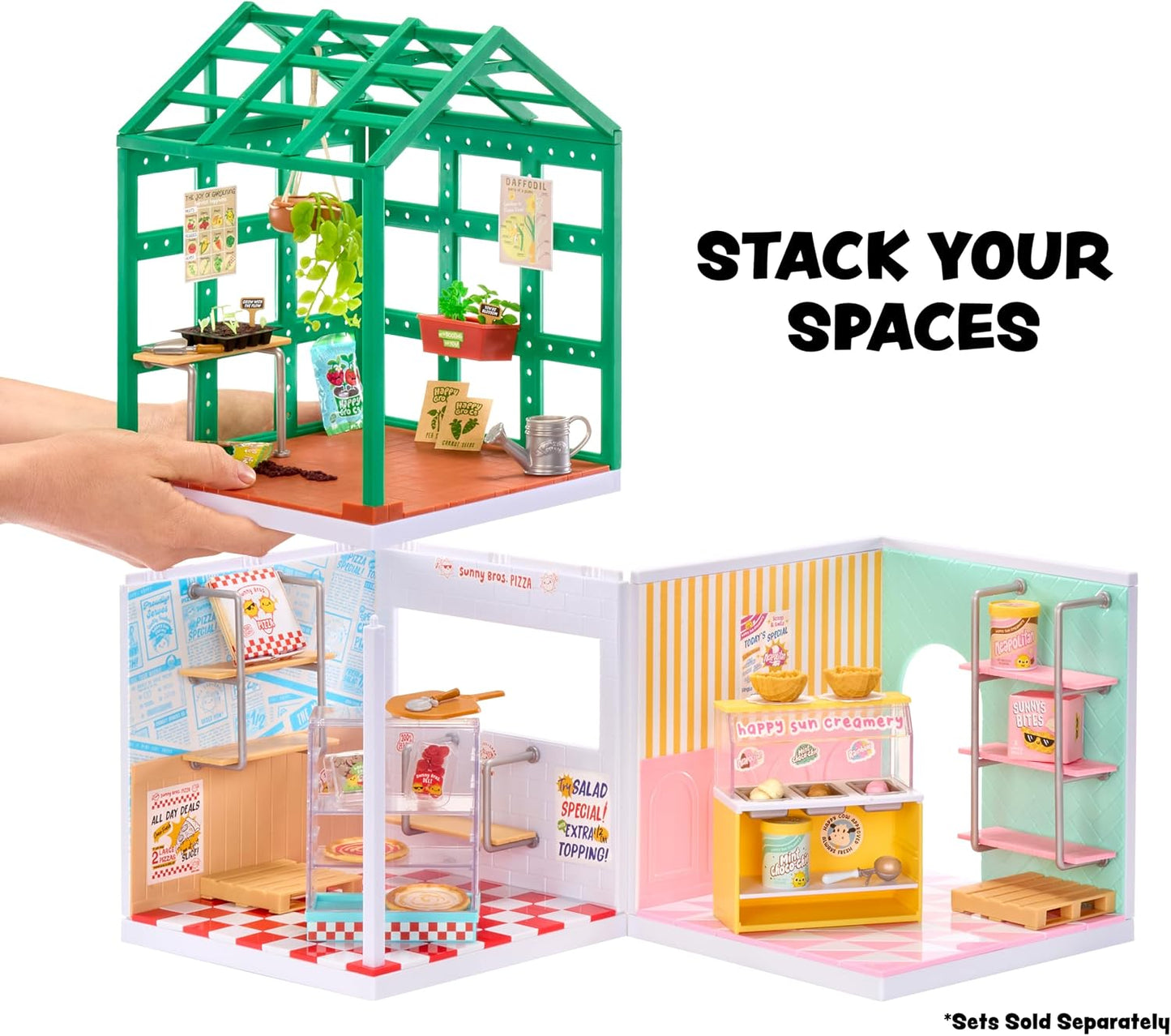 MGA Miniverse Greenhouse Building Set