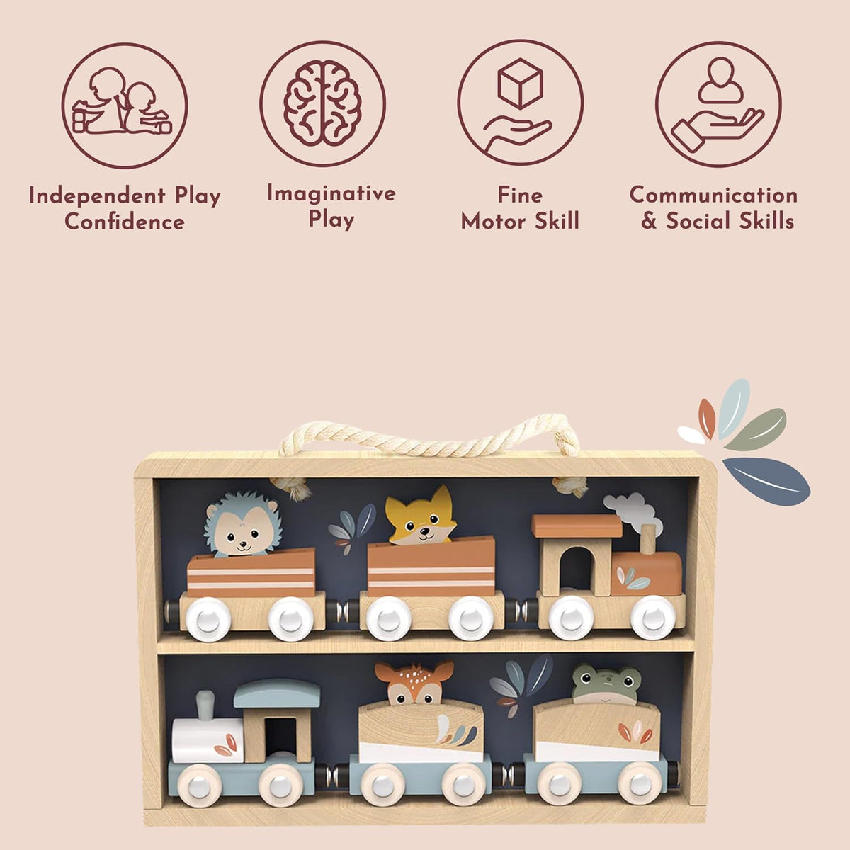 Speedy Monkey Train Set