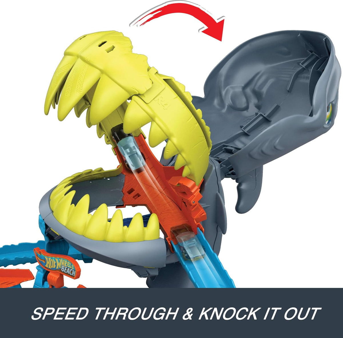 Hot Wheels City Shark Chomp Beach