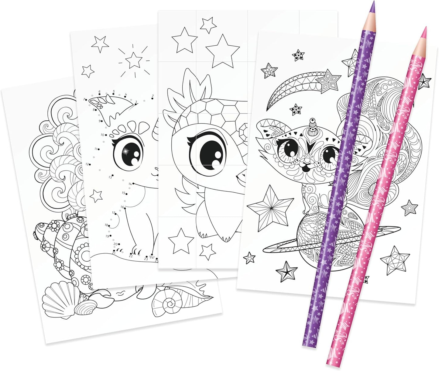 Nebulous Stars 3-Tier Pencil Case Petulia & Paloma