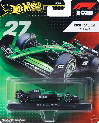 Hot Wheels KICK Sauber F1 Team Assorted