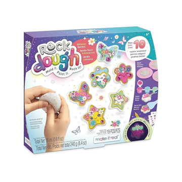Make It Real Rock Dough Glowing Garden Kit