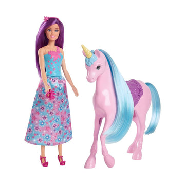 Barbie Princess & Unicorn Playset