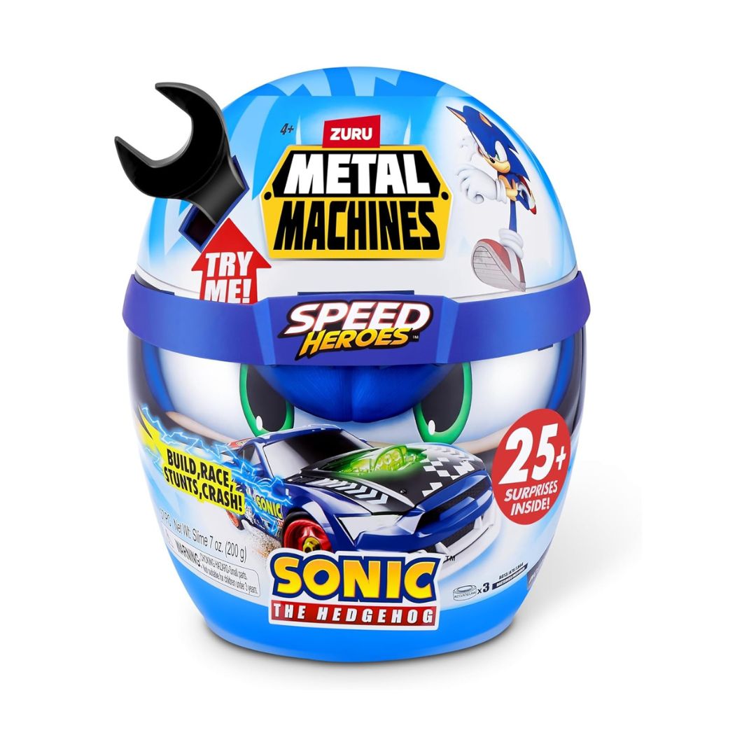 ZURU Sonic Metal Machines Speed Heroes