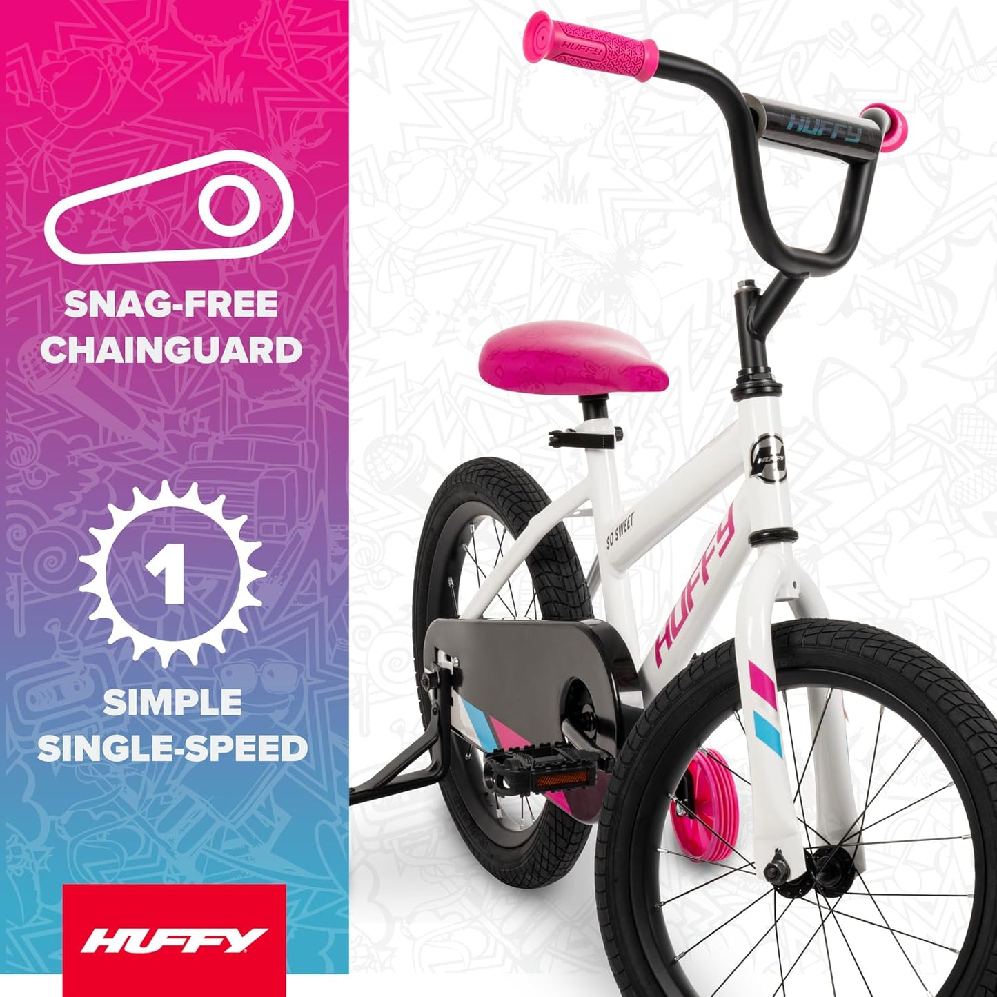 Huffy So Sweet 16-Inch Girl