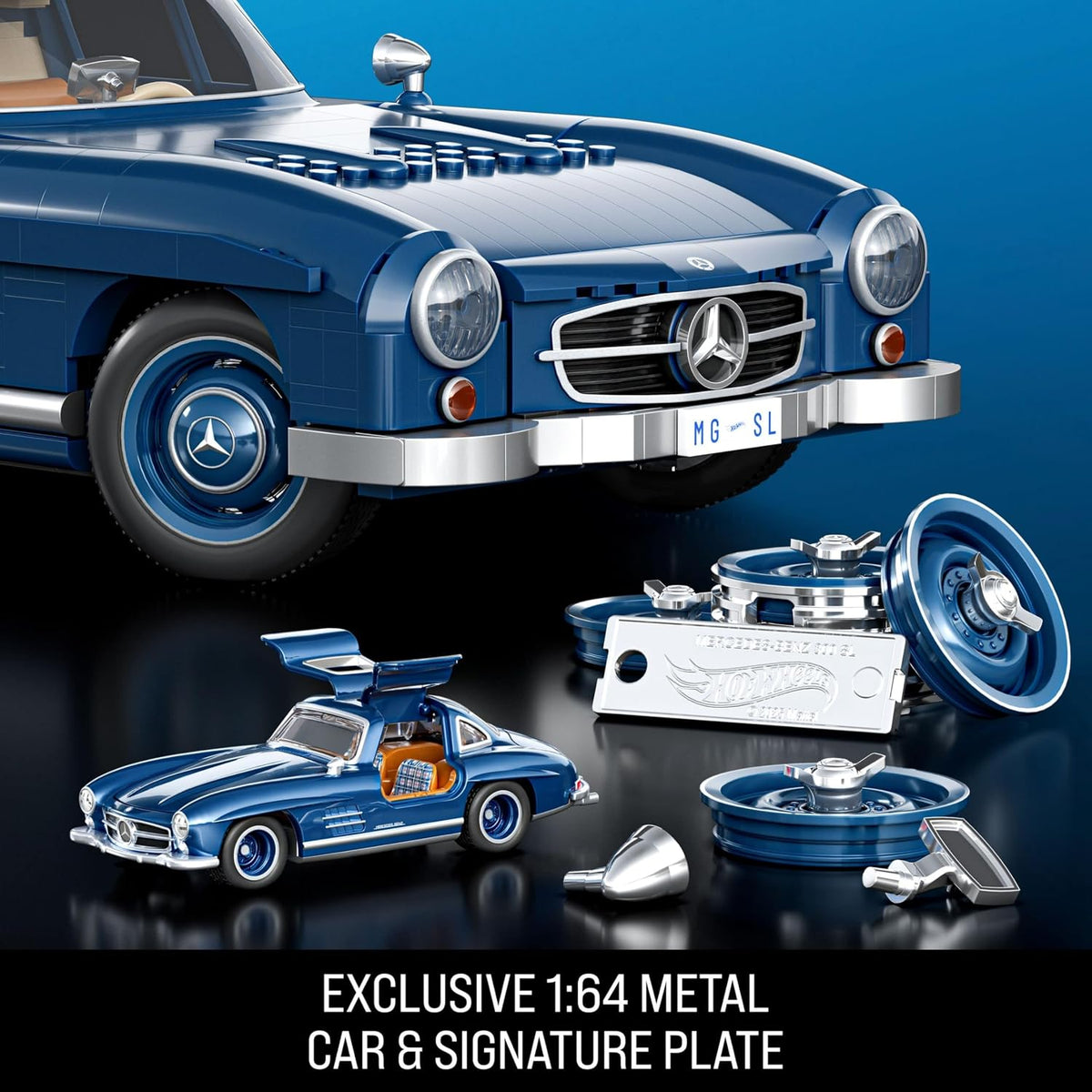 Mattel Brick HW Mercedes-Benz 300 SL
