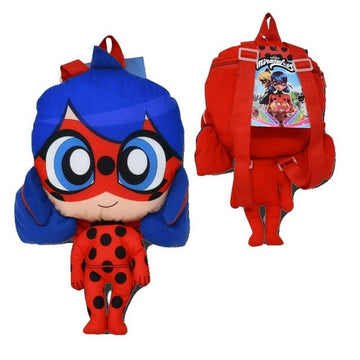 Disney Miraculous Ladybug 15 Plush Backpack