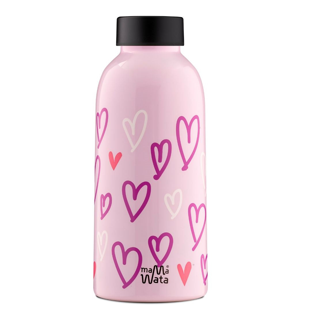 MamaWata Hearts Thermos Water Bottles