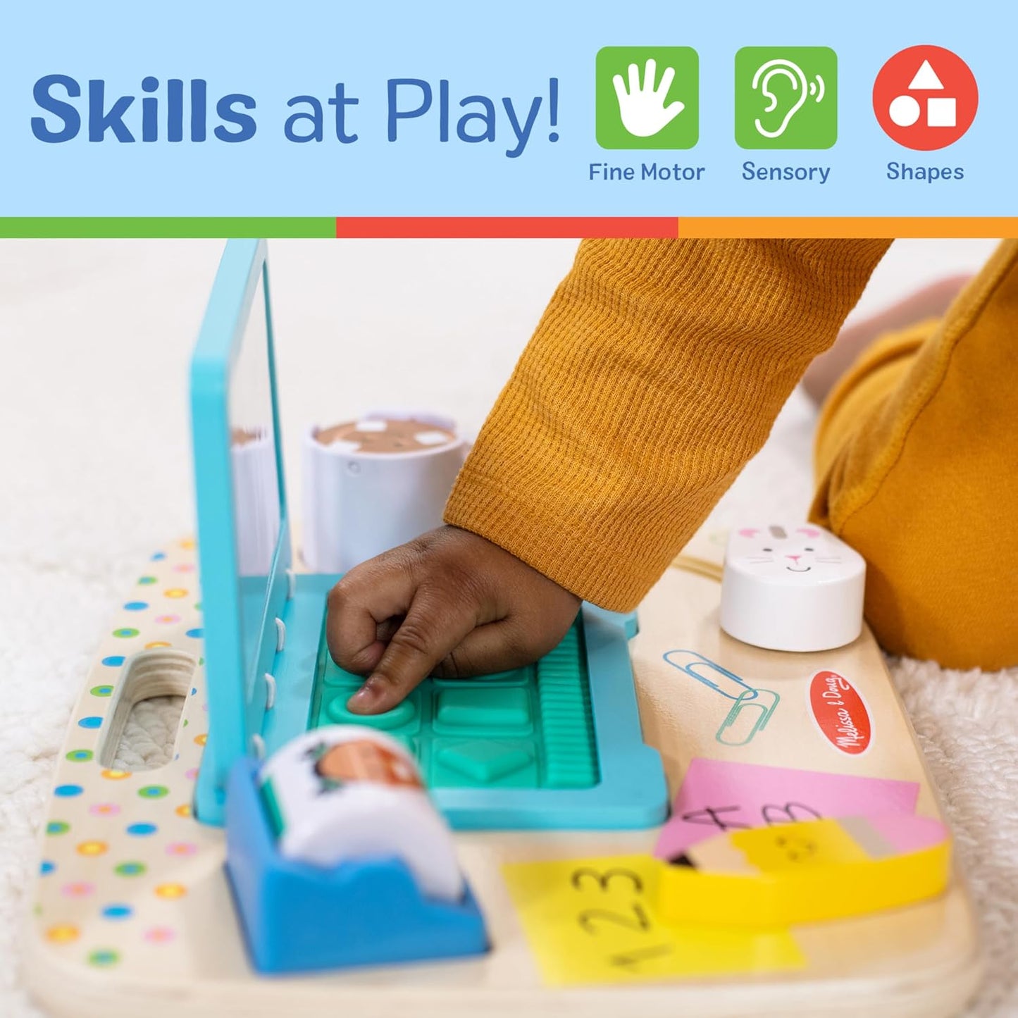 Melissa & Doug Wooden Activity Board