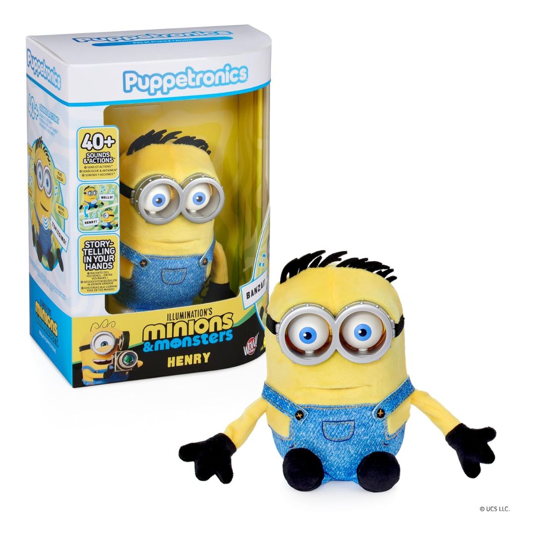 Wow Stuff Minions Palm Puppetronic - Henry