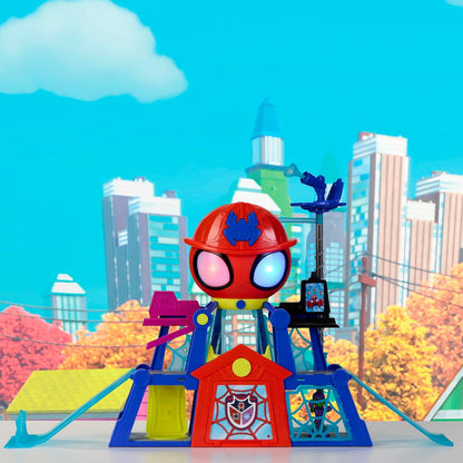 Hasbro Marvel Spidey Web Quarters Playset