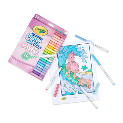 Crayola Pastel Super Tips Washable Markers