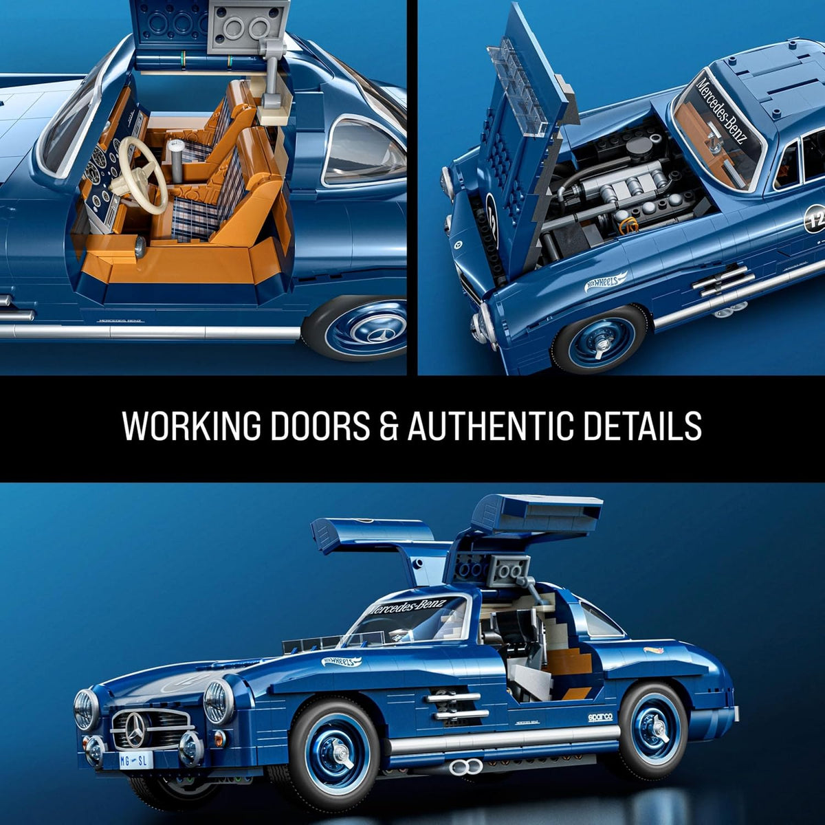Mattel Brick HW Mercedes-Benz 300 SL