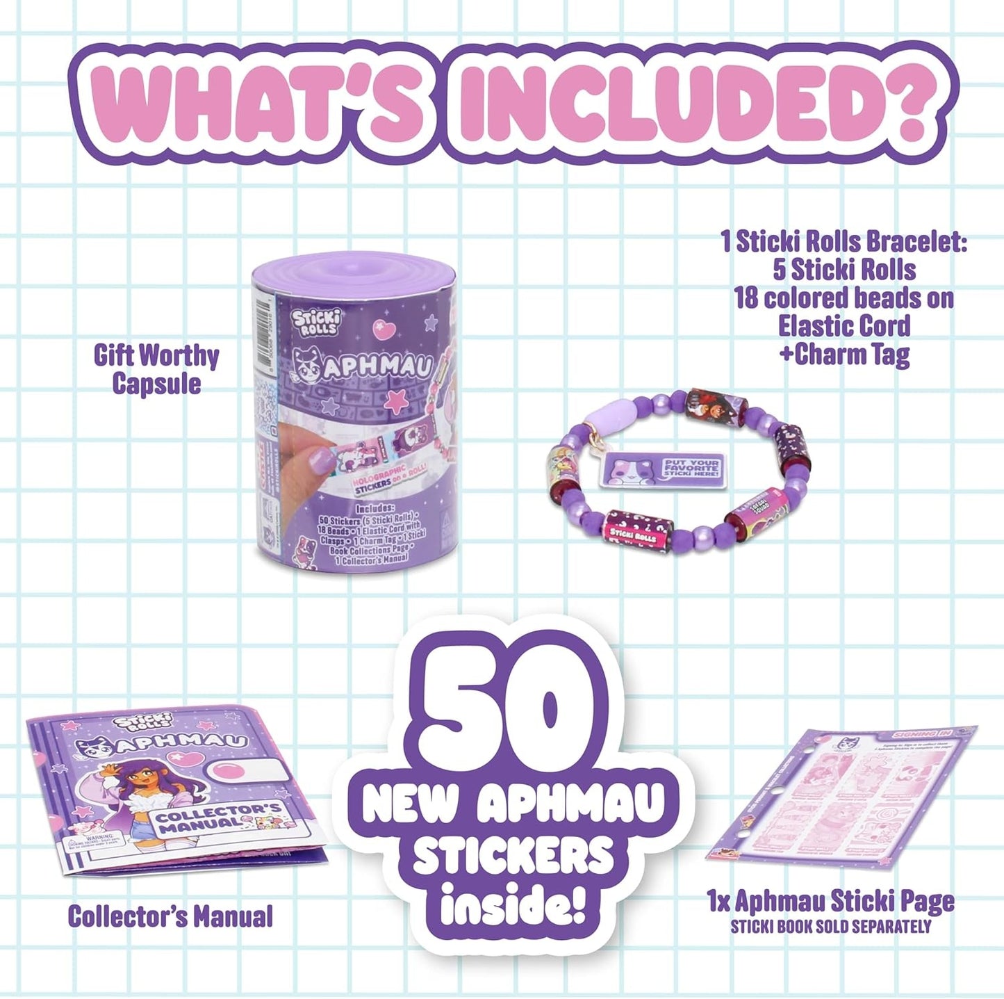 Sticki Rolls Surprise Wearable Sticker Blind Pack