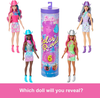 Barbie Color Reveal Disco Star Series Doll