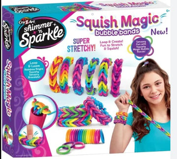 Cra-Z-Art Shimmer N Sparkle Squish Magic Bubble Bands