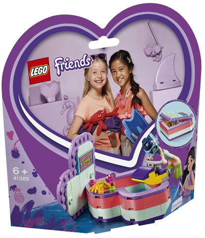 Lego Friends Emma'S Heart Shaped Box