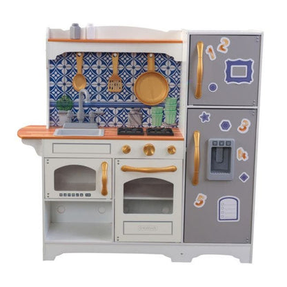 KidKraft Mosaic Magnetic Wooden Play Kitchen